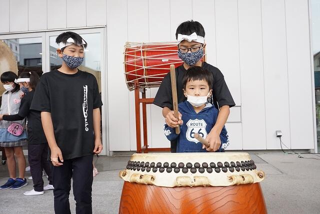 奥州須賀川松明太鼓保存会「太鼓を体験してみよう！」